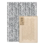 Szablony malarskie - Szablon Malarski powtarzalny Geometryczny // Brush - miniaturka - grafika 1