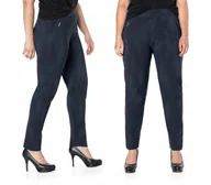 Spodnie damskie - Eleganckie Spodnie Cygaretki Damskie 20215-2 r 2XL - miniaturka - grafika 1