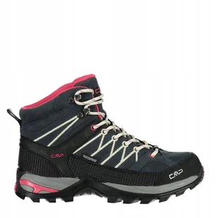 Cmp Trekkingi Rigel Mid Wmn Trekking Shoe Wp 3Q12946 Szary - Buty trekkingowe męskie - miniaturka - grafika 1