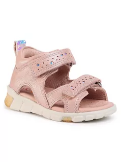 Buty dla dziewczynek - Ecco Sandały Mini Stride Sandal 76111101118 Różowy - grafika 1