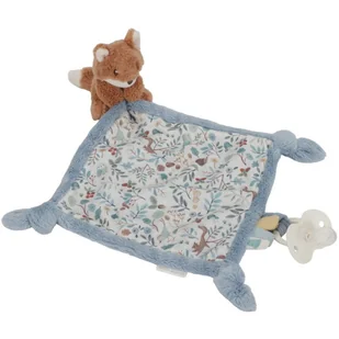Przytulaczek z zawieszką do smoczka Lisek Forest Friends, Little Dutch - Zabawki sensoryczne - miniaturka - grafika 1