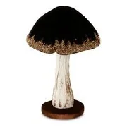 Ozdoby bożonarodzeniowe - Figurka na Boże Narodzenie, SW/OZD/348 16x16x26 cm, czarna - miniaturka - grafika 1