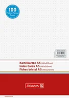 Notesy i bloczki - BRUNNEN Fiszki A5 w kropki - miniaturka - grafika 1