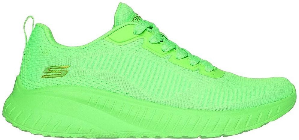 Buty damskie SKECHERS BOBS Squad Chaos 117216-LIME 36.5