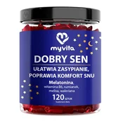 Suplementy diety - Dobry Sen naturalne żelki dla dorosłych Suplement diety - suplement - miniaturka - grafika 1