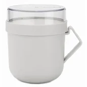 Lunch boxy - Brabantia 203848 - kubek na zupę make   take - 0,6l - light grey kod: 20 38 48 - miniaturka - grafika 1