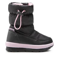 Buty dla dziewczynek - Śniegowce Garvalin 221850-A M Czarny - miniaturka - grafika 1