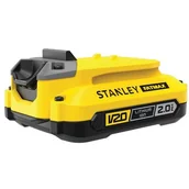 Akumulatory do elektronarzędzi - STANLEY Stanley Akumulator 18V Fatmax V20 2,0Ah SFMCB202-XJ - miniaturka - grafika 1