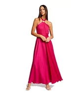 Sukienki - Morgan Damska sukienka/kombinezon RILILA ciemnoróżowy T40, Piwonia, 38 - miniaturka - grafika 1