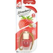 Zapachy samochodowe - Zapach w płynie WOOD strawberry 8ml 4Car - miniaturka - grafika 1