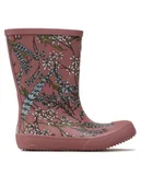 Buty dla dziewczynek - Viking Kalosze Indie Print 1-60120-5356 Różowy - miniaturka - grafika 1