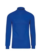 Swetry damskie - Trigema trigema damski sweter trigema damska z długim rękawem Ski/Sport-Rolli, niebieski 585010-049 - miniaturka - grafika 1