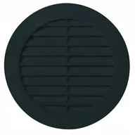 Kratki wentylacyjne - Parkanex Wentylacyjna Okrągła Tworzywo Fi 100 Czarna - miniaturka - grafika 1
