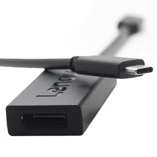 Lenovo 4X90Q93303 USB-C to DisplayPort Adapter, Black 4X90Q93303 - Adaptery i przejściówki - miniaturka - grafika 4
