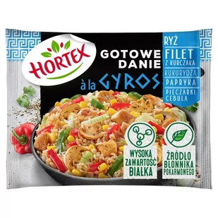 Hortex Gotowe danie à la gyros 450 g - Dania mrożone - miniaturka - grafika 1