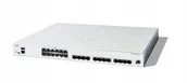 Switche - Switch Cisco Catalyst 1300-24XTS - Switch - L3 - Smart - 12 x 10 Gigabit Ethernet + 12 x 10 Gigabit SFP+ - do montażu w racku - odnowiony - miniaturka - grafika 1