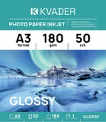 Papier do drukarek - PAPIER A3 FOTOGRAFICZNY BŁYSZCZĄCY 180g DO DRUKAREK ATRAMENTOWYCH 50szt - miniaturka - grafika 1