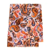 Apaszki i szaliki męskie - Damski szal w motyw paisley multikolor - miniaturka - grafika 1