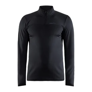 Męska Bluza CRAFT CORE GAIN MIDLAYER M BLACK 1909496-999000 – Czarny - Bluzy męskie - miniaturka - grafika 1