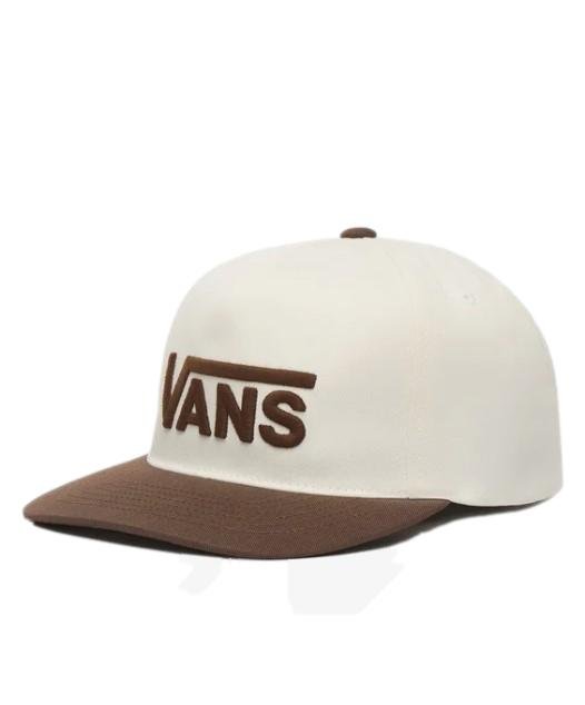 Czapka Z daszkiem VANS Drop V Logo Snapback Vinted Cocoa VN000QAHFST1