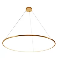 Lampy sufitowe - Wisząca lampa nad stół Circle Slim ST-10112P-D1200 LED 32W 3000K pierścień złota - miniaturka - grafika 1