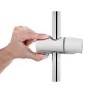 Akcesoria łazienkowe - Uchwyt przesuwny chrom Invena - miniaturka - grafika 1