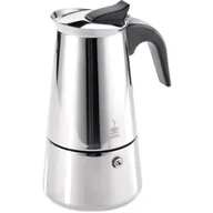 Zaparzacze i kawiarki - Gefu Stalowa kawiarka do kawy Emilio 100ml G-16140 - miniaturka - grafika 1