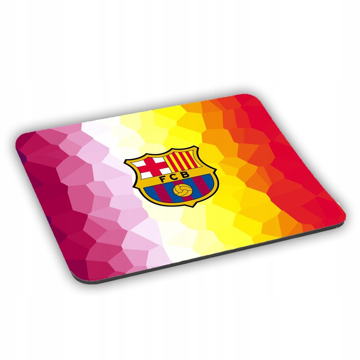 PODKŁADKA POD MYSZ FC BARCELONA LOGO + Imię