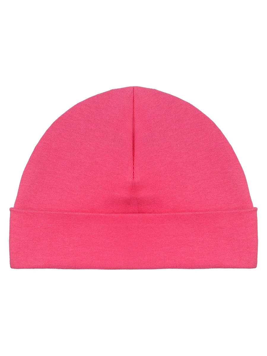 Dziewczęca czapka beanie różowa Doll r.49