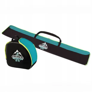 ZESTAW POKROWIEC PLECAK TORBA NA NARTY+BUTY MORSKI 160 - Torby sportowe - miniaturka - grafika 1