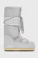 Śniegowce damskie - Moon Boot śniegowce Icon Nylon kolor szary - miniaturka - grafika 1