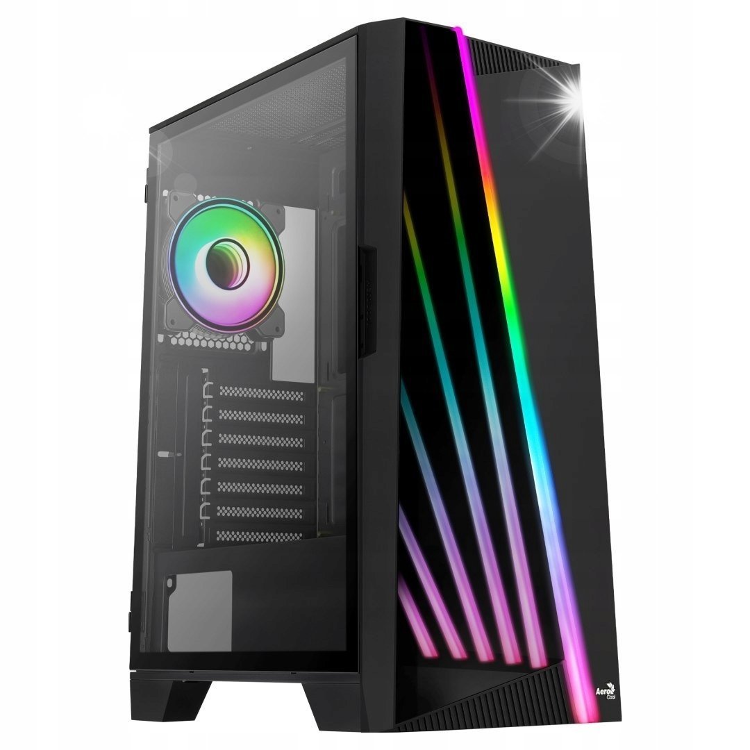 Obudowa do komputera Aerocool Mirage G-BK-V1 ARGB Midi Tower ATX Okno