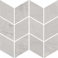 Płytki ceramiczne - Paradyż SPACE GRYS MOZAIKA CIĘTA ROMB BRAID POLER 20,5X23,8 SPACE GRYS MOZAIKA CIĘTA ROMB BRAID POLER 20,5X23,8 - miniaturka - grafika 1