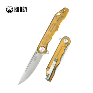 Nóż składany Kubey Mizo Ultem, Bead Blasted AUS-10 by Tiguass (KU312M) - Noże - miniaturka - grafika 1