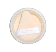 Pudry do twarzy - Gosh Bake'n Set Powder sypki puder utrwalający z trójkątnym puszkiem Soft Yellow 002 15g - miniaturka - grafika 1