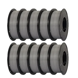 filament do drukarek 3D, szybkie drukowanie, nietoksyczny, 10 kg szary - Filamenty i akcesoria do drukarek 3D - miniaturka - grafika 1