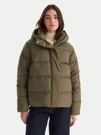 Kurtki damskie - Tommy Hilfiger Kurtka puchowa WW0WW45739 Zielony Regular Fit - miniaturka - grafika 1