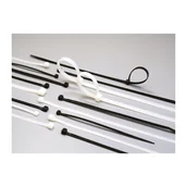 Inne mocowania - Opaska zaciskowa 3,6 x 280 czarna 25 szt. ELEKTRO - miniaturka - grafika 1