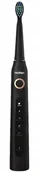 Szczoteczki elektryczne - SZCZOTECZKA SONICZNA DO MYCIA ZĘBÓW CZARNA ZESTAW KOŃCÓWEK HOFFEN - miniaturka - grafika 1
