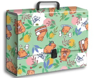 Penmate Teczka z rączką B4 Jumbo Kapibara Łąka - Teczki i skoroszyty - miniaturka - grafika 1