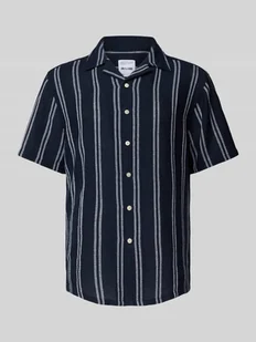 Koszula casualowa o kroju regular fit z kołnierzem z połami model ‘TREV’ - Koszule męskie - miniaturka - grafika 1