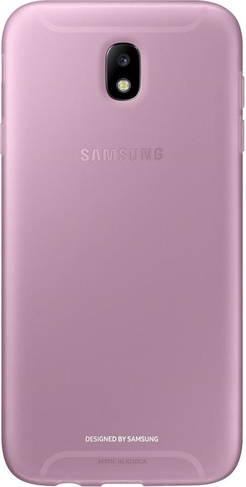 Samsung Nakładka Jelly cover do Samsung Galaxy J3 2017 różowa EF-AJ330TPEGWW