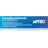 Szminki - Apteo, Pomadka Ochronna Do Ust Witamina A+E, 4,9g - miniaturka - grafika 1