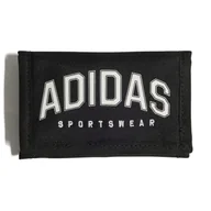 Portfele - Portfel ADIDAS VARSITY WAL JG1107 – Czarny - miniaturka - grafika 1