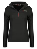 Bluzy damskie - Maison Montaigne Bluza polarowa "Tumai" w kolorze czarnym - miniaturka - grafika 1