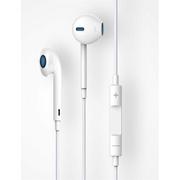 Słuchawki - Devia Smart EarPods white - miniaturka - grafika 1