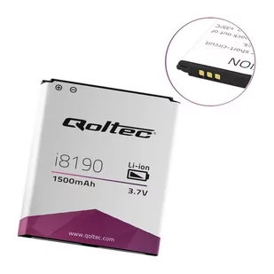 Qoltec Bateria do smartfona Samsung Galaxy SIII I8190, 1500mAh | 3pin 52049.I8190 - Baterie do telefonów - miniaturka - grafika 3