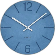 Zegary - Lavvu LAVVU Niebieski zegar ścienny Natur* 34cm - miniaturka - grafika 1