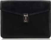 Teczki i aktówki - Belveder Organizer Skórzany Czarny na Zamek BY25 - miniaturka - grafika 1