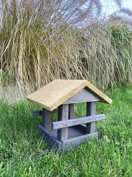 Wnuk Karmnik dla ptaków Grafit/Kolor